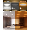 image:imageSunco 6 Pack 6 Inch LED Recessed Light with Night Light Slim Ceiling Lighting 1500 Lumens 15W 110W Equivalent Selectable CCT 2700K3000K4000K5000K6000K Dimmable Canless with Junction BoxWhite