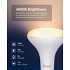 image:imageSunco 6 Pack BR30 LED Bulb Recessed Can Light Bulbs Indoor Flood Lighting 1600 LM 16W 100W Equivalent 3000K Warm White E26 Medium Base Dimmable ULWhite  4000k