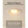 image:imageSunco 6 Pack BR30 LED Bulb Recessed Can Light Bulbs Indoor Flood Lighting 1600 LM 16W 100W Equivalent 3000K Warm White E26 Medium Base Dimmable ULWhite  6000k