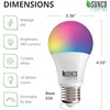 image:imageSunco 6 Pack Smart WiFi Bulbs Alexa A19 Dimmable Smart LED Color Changing RGB 6W 480 LM E26 Base Multicolored Compatible with Amazon Alexa amp Google Assistant Tunable White