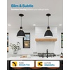 image:imageSunco Goof Rings for 4 Inch Recessed Lights Can Light Trim Rings Flush Mount Black Matte Finish Durable Plastic Design Ultra ThinBlack