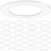 image:imageSunco 24 Pack Goof Rings for 6 Inch Recessed Lights Flush Mount White Can Light Trim Ring Cover Outer Diameter 86 Inch Inner Diameter 62 Inch Paintable Surface Matte Finish4 Inch