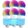 image:imageSunco 6 Pack Smart WiFi Bulbs Alexa A19 Dimmable Smart LED Color Changing RGB 6W 480 LM E26 Base Multicolored Compatible with Amazon Alexa amp Google Assistant Tunable White