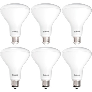 image:imageSunco 6 Pack BR30 Light Bulb LED Recessed Can Light Bulbs Indoor Flood Light Bulb 850 LM 11W 65W Equivalent 3000K Warm White Dimmable E26 Base for Home Kitchen Bedroom ULWhite  6000k