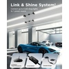image:imageSunco 12 Pack LED Shop Lights for Workshop 4FT Linkable Garage Lighting 4500 LM 40W 150W Equivalent 5000K Daylight Surface  Suspension Mount 48 Inch Integrated Fixture Black