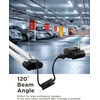 image:imageSunco 12 Pack LED Shop Lights for Workshop 4FT Linkable Garage Lighting 4500 LM 40W 150W Equivalent 5000K Daylight Surface  Suspension Mount 48 Inch Integrated Fixture Black