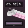 image:imageSunco 4FT LED Grow Light for Indoor Plants 40W Full Spectrum Hanging Suspended Fixture Linkable Plug in Greenhouse Year Round for Indoor Plants Seedlings Vegetables Flowers 4 Pack