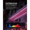 image:imageSunco 4FT LED Grow Light for Indoor Plants 40W Full Spectrum Hanging Suspended Fixture Linkable Plug in Greenhouse Year Round for Indoor Plants Seedlings Vegetables Flowers 4 Pack