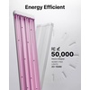 image:imageSunco 4FT LED Grow Lights Full Spectrum for Indoor Plants 80W Integrated Suspended Fixture Plug in Linkable for Indoor Greenhouse Year Round Plant Seedling Grow Lamp Super Bright 2 Pack1 Pack