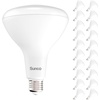 image:imageSunco 8 Pack BR40 LED Light Bulbs Indoor Flood Lights Recessed Can Light Bulb 1400 LM 17W 100W Equivalent 3000K Warm White Dimmable E26 Base for Home Bedroom Kitchen ULWhite 27k