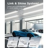 image:imageSunco LED Shop Lights for Workshop 4FT Linkable Garage Lighting 4500 LM 40W 150W Equivalent 5000K Daylight Surface  Suspension Mount 48 Inch Integrated Fixture White 4 PackWhite  5000K