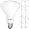 image:imageSunco 10 Pack BR30 LED Bulbs Indoor Flood Lights 11W Equivalent 90W 3000K Warm White 850 Lumens E26 Base 25000 Lifetime Hours Interior Dimmable Recessed Can Light Bulbs  UL amp Energy StarWhite 4k