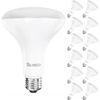 image:imageSunco 12 Pack BR30 LED Bulb Recessed Can Light Bulbs Indoor Flood Lighting 1600 LM 16W 100W Equivalent 4000K Cool White E26 Medium Base Dimmable ULWhite 4k