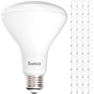 image:imageSunco 8 Pack BR30 Light Bulbs LED Recessed Can Light Bulbs Indoor Flood Bulb 850 LM 11W 65W Equivalent 3000K Warm White Dimmable E26 Base for Home Kitchen Bedroom UL48 Count Pack of 1