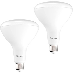 image:imageSunco BR40 LED Light Bulbs Indoor Flood Lights Recessed Can Light Bulb 1400 LM 17W 100W Equivalent 2700K Soft White Dimmable E26 Base for Home Bedroom Kitchen UL 2 Pack2 Count Pack of 1
