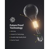 image:image10 Pack G25 LED Light Bulbs Filament Edison Globe Vanity Lighting Bulb for Bathroom Bedroom 500 LM 5W 60W Equivalent 3000K Warm White Dimmable E26 Base Clear ULWhite  3000k