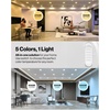 image:imageSunco 12 Pack 5CCT LED Recessed Lighting 4 Inch with Night Light 2700K3000K4000K5000K6000K Selectable Dimmable Lights 8W 770LM Damp Rated Retrofit Installation  ETL6 inch