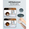 image:imageSunco 12 Pack 5CCT LED Recessed Lighting 4 Inch with Night Light 2700K3000K4000K5000K6000K Selectable Dimmable Lights 8W 770LM Damp Rated Retrofit Installation  ETL6 inch
