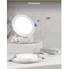 image:imageSunco 12 Pack 6 Inch LED Recessed Light with Night Light Canless Recessed Lighting 1500 LM 15W 150W Equivalent Selectable CCT 2700K3000K4000K5000K6000K Dimmable with Junction Box6 Inch