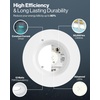 image:imageSunco 16 Pack 6 Inch LED Can Lights Retrofit Recessed Lighting Smooth Trim 965 LM 13W 75W Equivalent Selectable CCT 2700K3000K3500K4000K5000K Dimmable Damp Rated UL