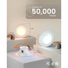 image:imageSunco 6 Pack 4 Inch LED Recessed Lights 11W 660LM Retrofit Downlight 5CCT 2700K5000K Indoor Dimmable Baffle Trim Damp Rated Ceiling Lighting for Kitchen Bathroom Bedroom Energy Star UL5 Cct in One 2700k  3000k  3500k  4000k  5000k