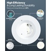 image:imageSunco 6 Pack 4 Inch LED Recessed Lights 11W 660LM Retrofit Downlight 5CCT 2700K5000K Indoor Dimmable Baffle Trim Damp Rated Ceiling Lighting for Kitchen Bathroom Bedroom Energy Star UL5 Cct in One 2700k  3000k  3500k  4000k  5000k