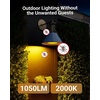 image:imageSunco 6 Pack Outdoor Flood Light Bulbs PAR38 LED Flood Lights Waterproof 1800 LM 15W 150W Equivalent 5000K Daylight Dimmable E26 Base Wet Rated for Porch Landscape Driveway Garage Yard UL2000k Amber Glow