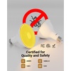 image:imageSunco 6 Pack Outdoor Flood Light Bulbs PAR38 LED Flood Lights Waterproof 1800 LM 15W 150W Equivalent 5000K Daylight Dimmable E26 Base Wet Rated for Porch Landscape Driveway Garage Yard UL2000k Amber Glow