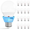 image:imageSunco 6 Pack Yellow Light Bulbs Outdoor A19 LED Bug Lights for Outside Dusk to Dawn 480 LM 9W 2000K Amber Glow Auto OnOff Photocell Sensor E26 Base for Porch Patio Deck Backyard ULWhite 27k