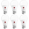 image:imageSunco 6 Pack Yellow Light Bulbs Outdoor A19 LED Bug Lights for Outside Dusk to Dawn 480 LM 9W 2000K Amber Glow Auto OnOff Photocell Sensor E26 Base for Porch Patio Deck Backyard ULWhite 4k
