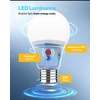 image:imageSunco 6 Pack Yellow Light Bulbs Outdoor A19 LED Bug Lights for Outside Dusk to Dawn 480 LM 9W 2000K Amber Glow Auto OnOff Photocell Sensor E26 Base for Porch Patio Deck Backyard ULWhite 6k