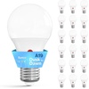 image:imageSunco 6 Pack Yellow Light Bulbs Outdoor A19 LED Bug Lights for Outside Dusk to Dawn 480 LM 9W 2000K Amber Glow Auto OnOff Photocell Sensor E26 Base for Porch Patio Deck Backyard ULWhite 6k
