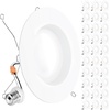 image:imageSunco 96 Pack 5CCT Retrofit LED Recessed Lighting 6 Inch 2700K3000K3500K4000K5000K Selectable Dimmable Can Lights Smooth Trim 13W75W 965LM Damp Rated ULCertified5000K Daylight
