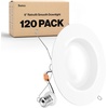 image:imageSunco 96 Pack 5CCT Retrofit LED Recessed Lighting 6 Inch 2700K3000K3500K4000K5000K Selectable Dimmable Can Lights Smooth Trim 13W75W 965LM Damp Rated ULCertified3000K Warm White