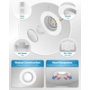 image:imageSunco 96 Pack 5CCT Retrofit LED Recessed Lighting 6 Inch 2700K3000K3500K4000K5000K Selectable Dimmable Can Lights Smooth Trim 13W75W 965LM Damp Rated ULCertified5 CCT in One 2700K  3000K  3500K  4000K  5000K
