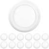 image:imageSunco Lighting 12 Pack 56 LED Disk Lights Flush Mount Ceiling Light Fixture Recessed 6000K Daylight Deluxe 100W Equivalent 15W 1050LM Dimmable Low Profile Surface Mount ETL12 Pack