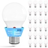 image:imageSunco Yellow Light Bulbs Outdoor A19 LED Bug Lights for Outside Dusk to Dawn 480 LM 9W 2000K Amber Glow Auto OnOff Photocell Sensor E26 Base for Porch Patio Deck Backyard UL 4 Pack3000k Warm White