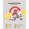 image:imageSunco Yellow Light Bulbs Outdoor A19 LED Bug Lights for Outside Dusk to Dawn 480 LM 9W 2000K Amber Glow Auto OnOff Photocell Sensor E26 Base for Porch Patio Deck Backyard UL 4 Pack2000k Amber Glow