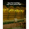 image:imageSunco Yellow Light Bulbs Outdoor A19 LED Bug Lights for Outside Dusk to Dawn 480 LM 9W 2000K Amber Glow Auto OnOff Photocell Sensor E26 Base for Porch Patio Deck Backyard UL 4 Pack2000k Amber Glow