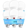 image:imageSunco 6 Pack Yellow Light Bulbs Outdoor A19 LED Bug Lights for Outside Dusk to Dawn 480 LM 9W 2000K Amber Glow Auto OnOff Photocell Sensor E26 Base for Porch Patio Deck Backyard UL6000k Daylight Deluxe