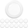 image:imageSunco Lighting 12 Pack 56 LED Disk Lights Flush Mount Ceiling Light Fixture Recessed 6000K Daylight Deluxe 100W Equivalent 15W 1050LM Dimmable Low Profile Surface Mount ETL12 Pack