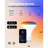 image:imageSunco 6 Pack BR30 Smart LED Flood Light Bulb Color Changing RGBCW WiFi 8W 650 Lumens Dimmable Recessed Bulb E26 Base Compatible with Alexa and Google Assistant No Hub Required