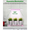image:imageSunco 1ft Grow Light LED 10W Full Spectrum for Seed Starting Seedling Indoor Plants Plug in Suspended Fixture Link Up to 16 Inline Switch ETL 2 Pack1ft