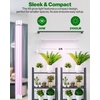 image:imageSunco 1ft Grow Light LED 10W Full Spectrum for Seed Starting Seedling Indoor Plants Plug in Suspended Fixture Link Up to 16 Inline Switch ETL 2 Pack3ft
