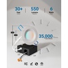 image:imageSunco 24 Pack 3 Inch Recessed Lighting LED Canless Ultra Thin Flush Mount Ceiling Fixture Light with Junction Box 550 Lumens Selectable CCT 2700K3000K4000K5000K6000K Dimmable 6W50W ULETL3 Inch