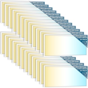 image:imageSunco 24 Pack 2x2 LED Flat Panel Light Dual Selectable CCT 4000K5000K6000K amp Selectable Wattage 30W35W40W 5200 Lumens Dimmable 010V BackLit Troffer Replacement Light Fixture ETL2x4 24 Pack