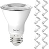 image:imageSunco 6 Pack PAR20 LED Bulbs Flood Light Bulb 500 LM 7W 50W Equivalent 2700K Soft White E26 Medium Base Dimmable Track Lighting for IndoorOutdoor Use Wet Rated UL2700k Soft White