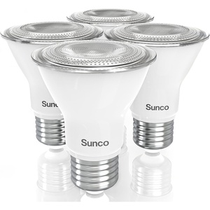 image:imageSunco PAR20 LED Bulbs Flood Light Bulb 500 LM 7W 50W Equivalent 2700K Soft White E26 Medium Base Dimmable Track Lighting for IndoorOutdoor Use Wet Rated UL 4 Pack4 Count Pack of 1