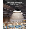 image:imageSunco 6 Pack LED UFO High Bay Light Shop Lights Commercial Lighting Industrial Lights for Garage Gym Warehouse Selectable Features 240W270W300W 4000K5000K 49000 LM Dimmable 010V UL