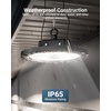 image:imageSunco 6 Pack UFO LED High Bay Lights Commercial Bay Lighting Shop Light Selectable Features 80W120W160W200W 4000K5000K6000K 31000 LM Dimmable 010V Wet Rated UL